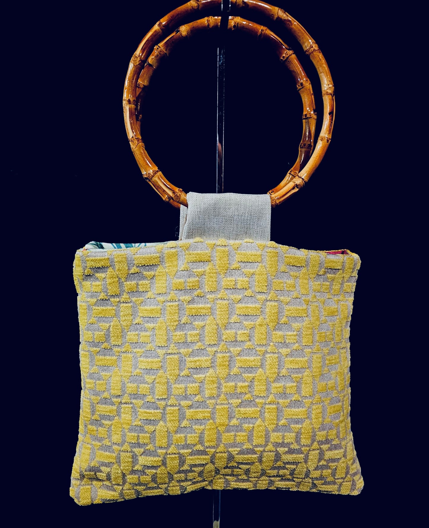 MOTA YELLOW REVERSIBLE HANDBAG