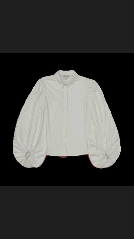 BALLOON SLEEVE TOP