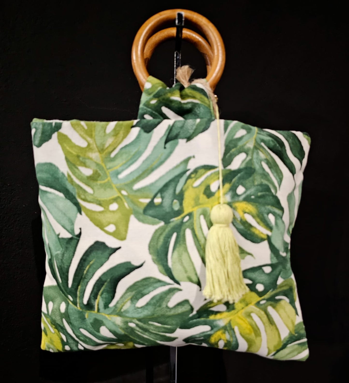 MOTA GREEN REVERSIBLE HANDBAG