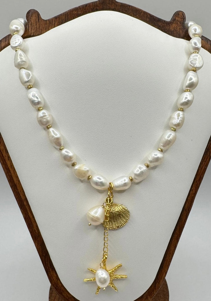 Ocean Pearl Necklace