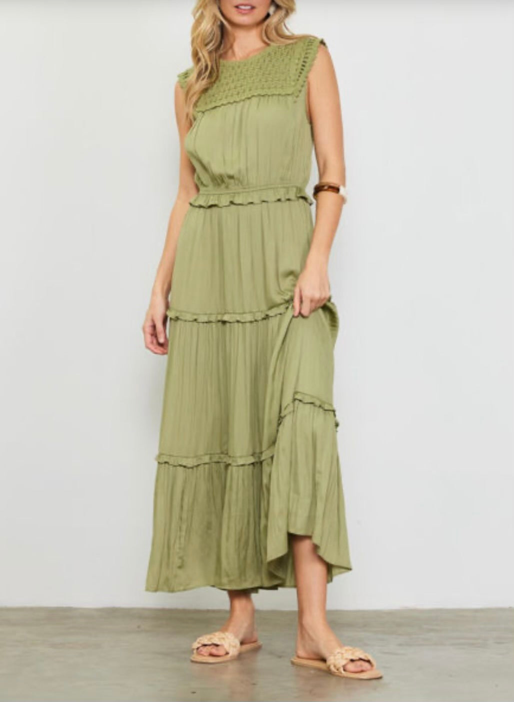 TIERED MAXI DRESS