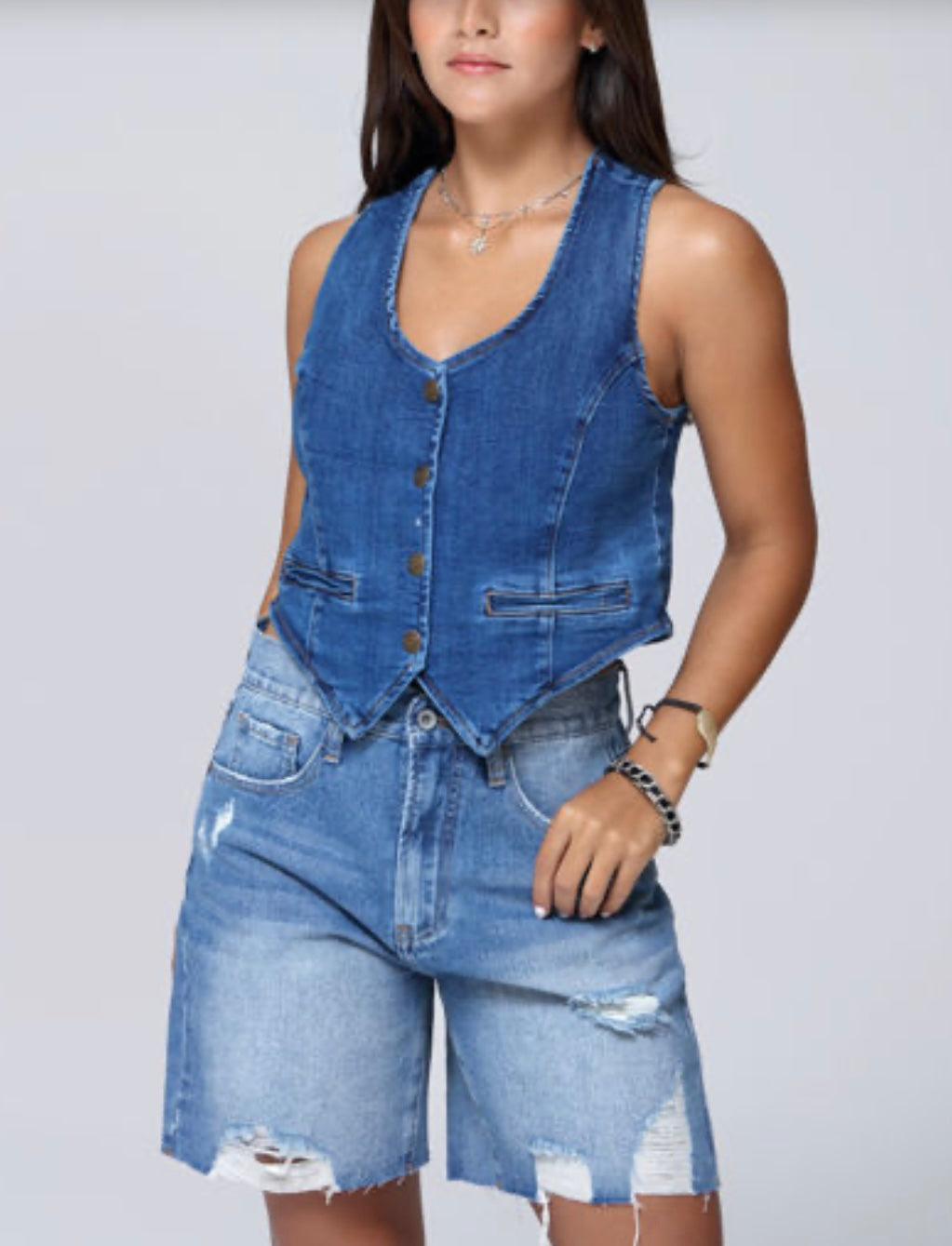 FUNKY SOUL DENIM VEST