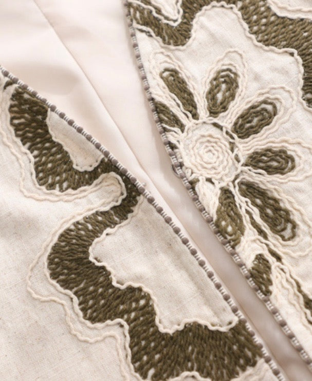 EMBROIDERED VEST