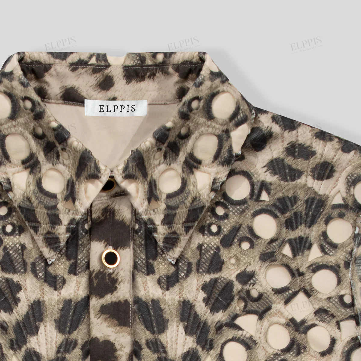 LEOPARD CROP TOP