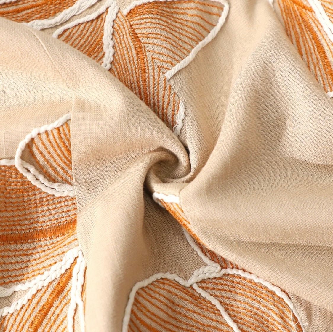 EMBROIDERED FLORAL MINI DRESS