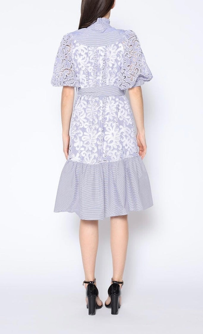 GRACIA FLORAL LACE DRESS