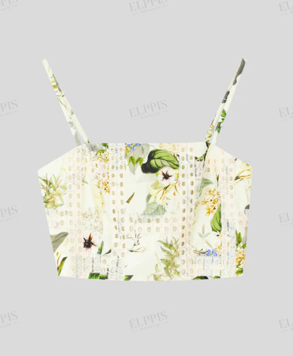 FLORAL CROP TOP