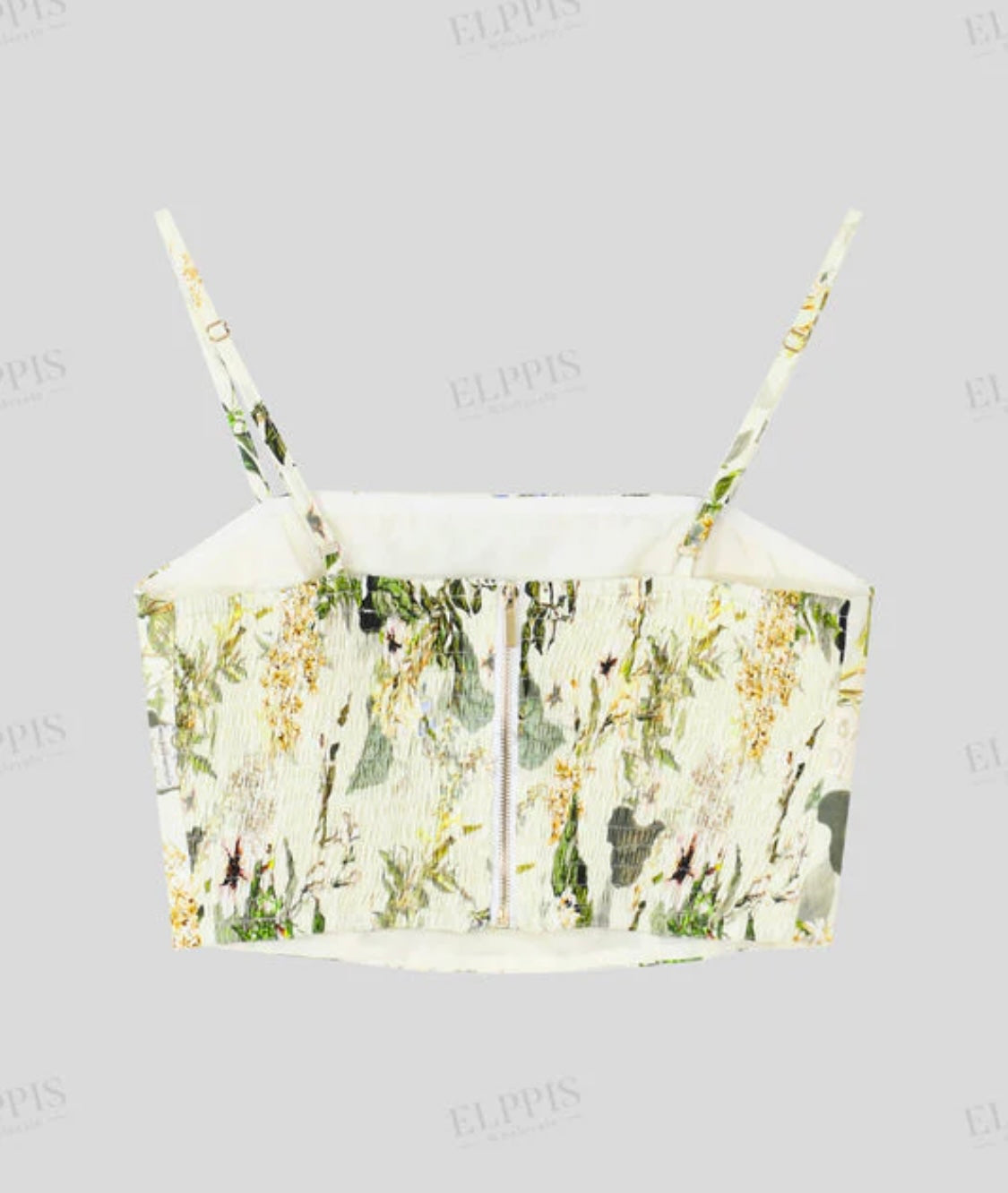 FLORAL CROP TOP