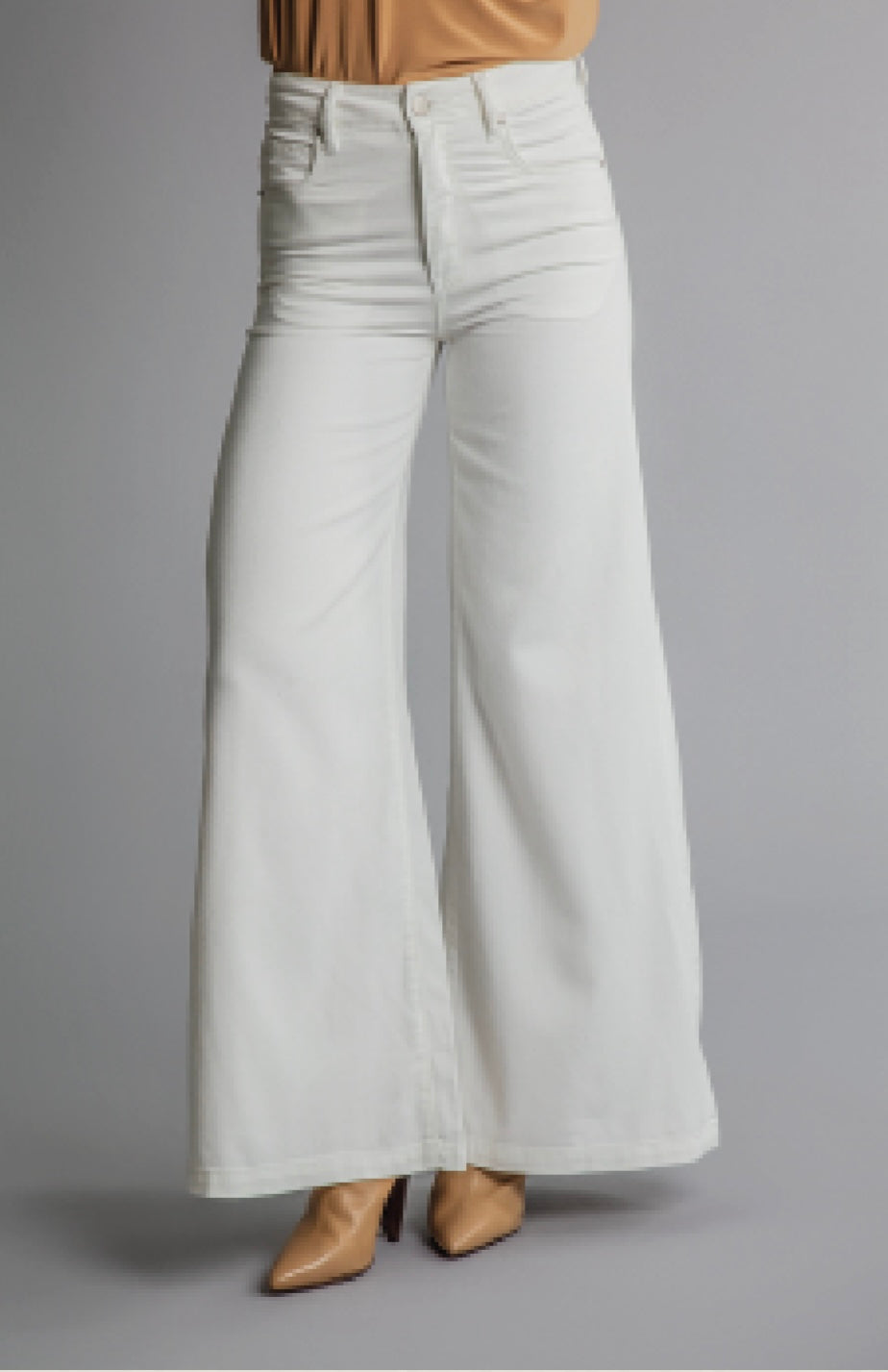 FUNKY SOUL WOMEN'S STRETCH TENCEL WIDE LEG JEAN