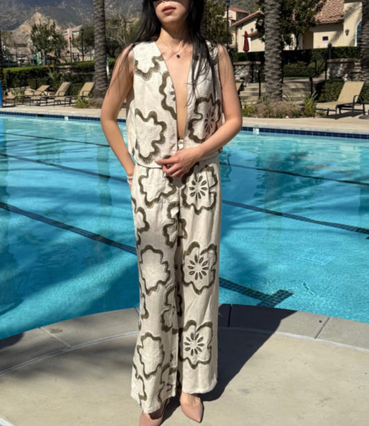 EMBROIDERED VEST