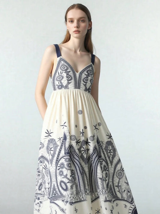PRINT TANK DRESS