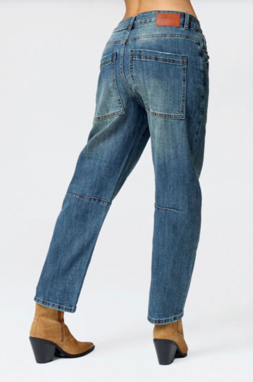 FUNKY SOUL WOMEN'S ANGLED POCKET BARREL JEAN