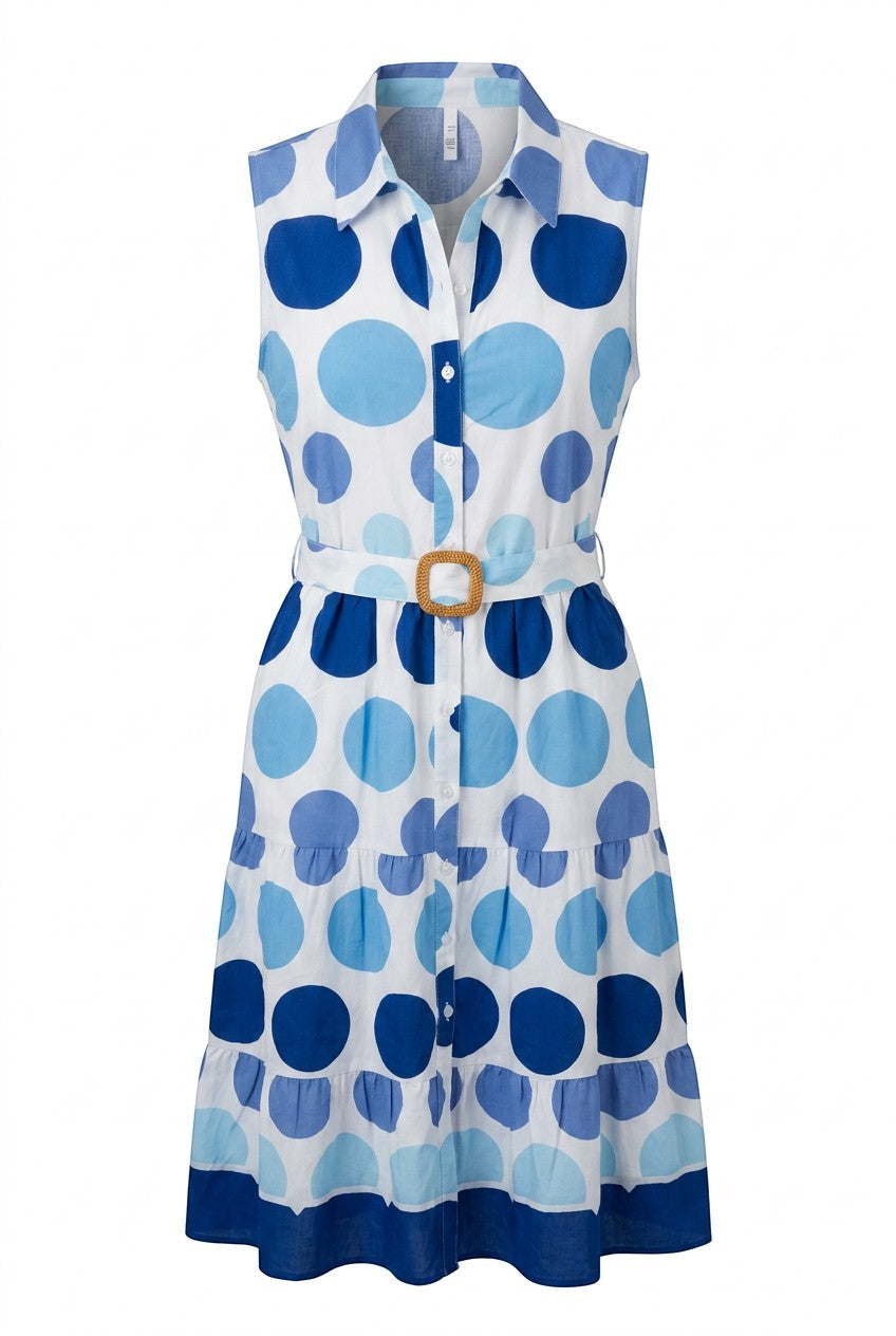 VESTIDO CUELLO EN V MANGA LARGA