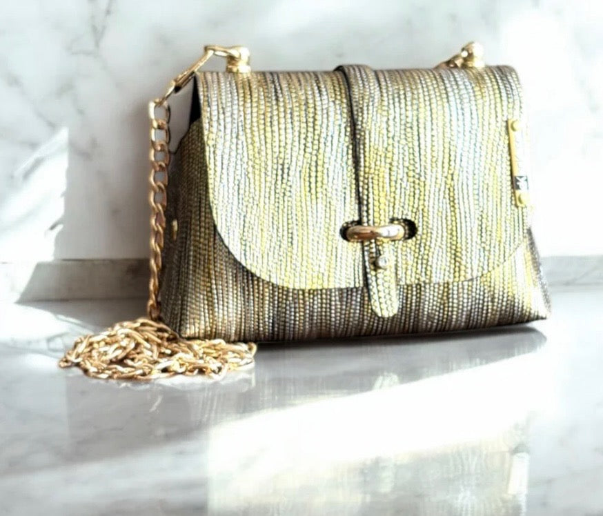 HANDMADE LEATHER MINI HANDBAG